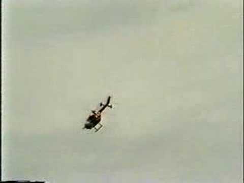 BO105 helicopter aerobatics