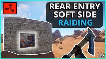 Rear Entry Rust Soft-Side PICK RAIDING!! Rust Solo Survival Gameplay Part 2