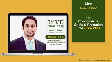 AWAID IRSHAD | CSS EXAMS GUIDANCE | CORONAVIRUS | NEARPEER.ORG