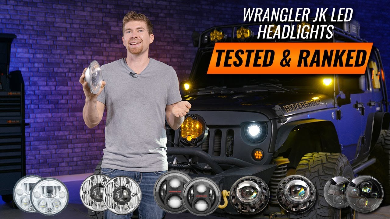 The BEST and WORST Headlight options for your Jeep JK. | Headlight  Revolution - YouTube