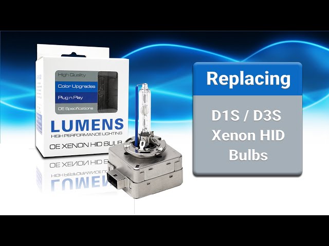 Replacing D1S / D1R Xenon HID Bulbs