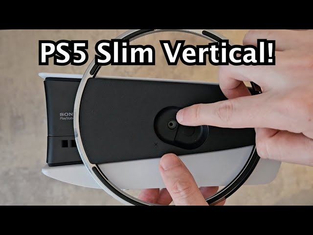 How to Set Up Vertical Stand - PS5 Slim or PS5! 