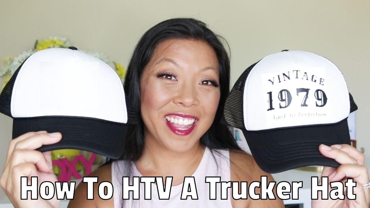 How To Apply HTV To A Trucker Hat Without A Hat Press DIY YouTube How To Apply HTV To A Trucker Hat Without A Hat Press DIY YouTube