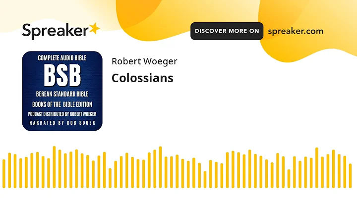 Colossians - Berean Standard Bible (BSB) Audio Bible