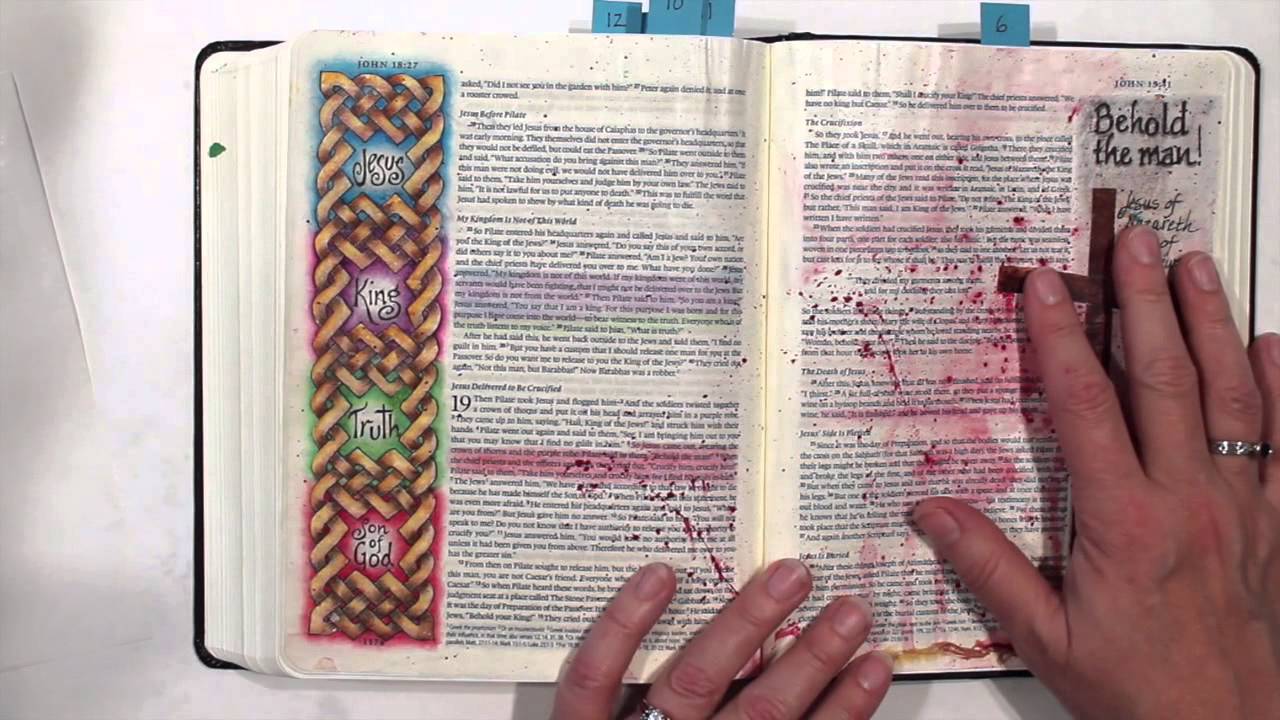 Bible Journaling No bleedthrough or wrinkling YouTube