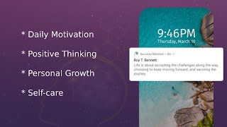 Success Mindset App - Program your mind for success. Best Motivation and positive thinking app. screenshot 1