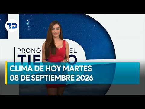 Pronóstico del tiempo para Costa Rica 08 de septiembre 2026, con Emily Quiñones