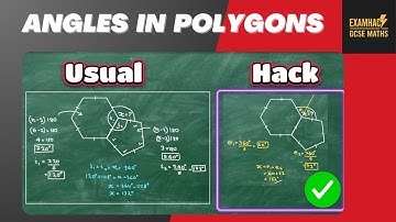 Exam Hack #6: Interior Angles in Seconds! (Polygon Angle Trick)