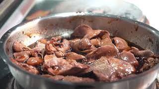 Chicken liver with Grenadine molasses