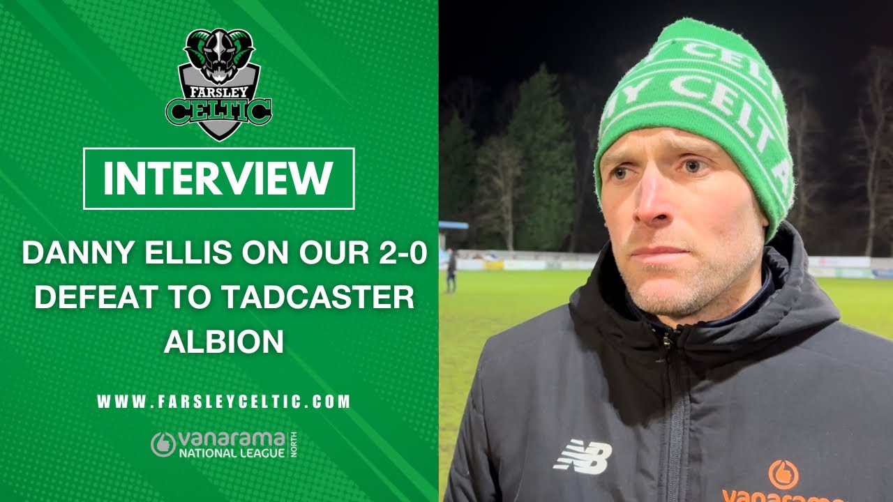 Read the full article - Post-Match Reaction: Danny Ellis vs Tadcaster Albion