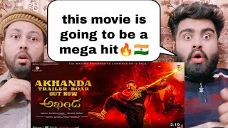 Akhanda Trailer Roar | Nandamuri Balakrishna | Boyapati Srinu | Thaman S | pakistani real reaction