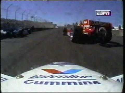 1998 CART Vancouver - Greg Moore and PJ Jones crash