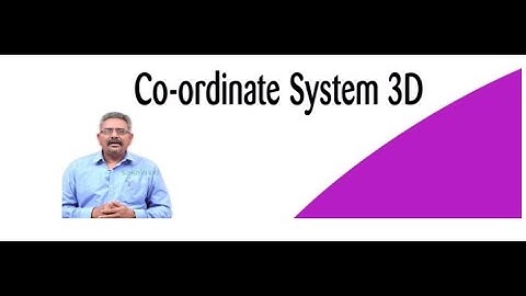 EAMCET||JEE MAINS||NDA|| PGT&TGT|| COORDINATES- 3D|| PART01#SAKALAVIDYA#eamcet2023