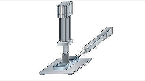 Positioning and Deburring Aluminum Parts - IAI Application Example Animation