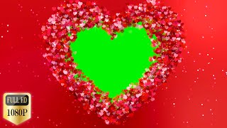 Бесплатные 7 рамок на День святого Валентина с зеленым экраном - ссылки для скачивания в описании.
