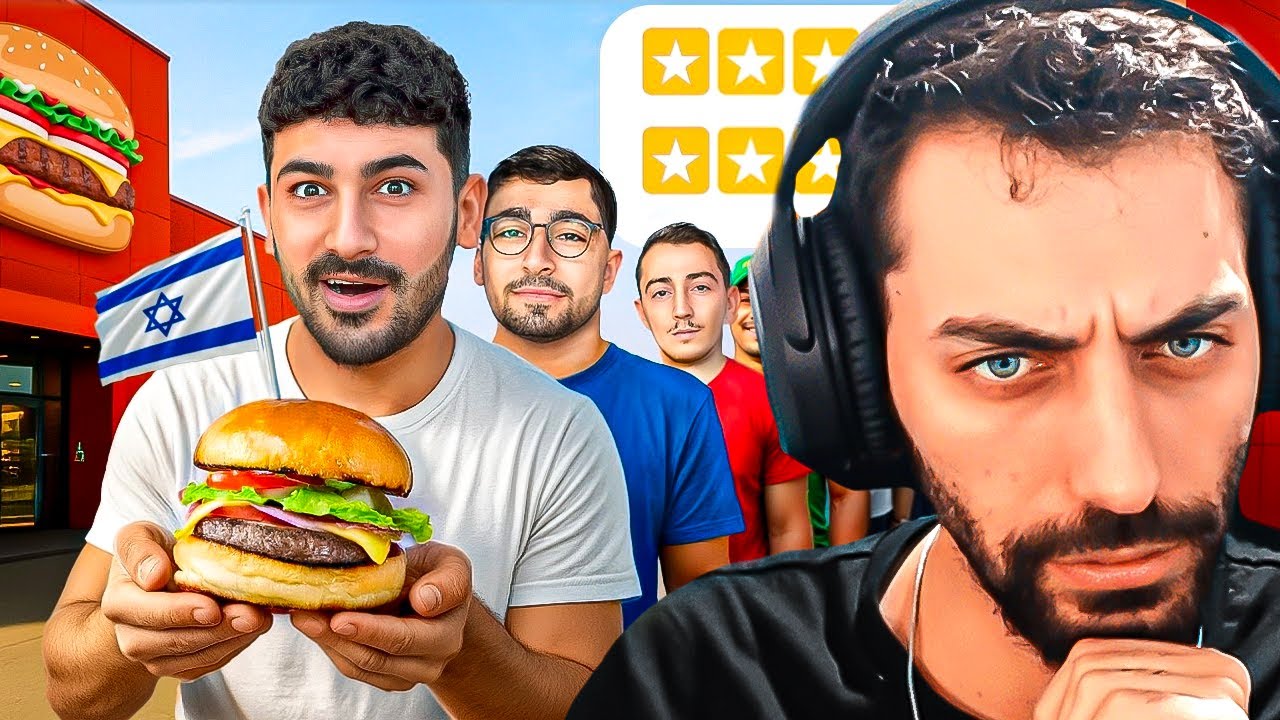 עודד מגיב לאינדה גיים והנובים בודקים את ההמבורגרים הכי מפורסמים בכל ישראל!