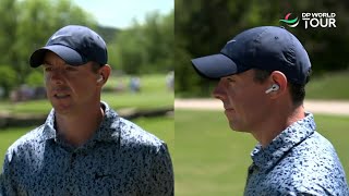 Rory McIlroy's Mic'd Up Walk and Talk Interview