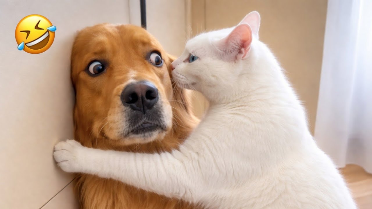 When a Cat Becomes the Boss 😹 | Dog’s Funniest Reaction Ever 