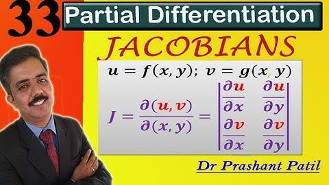 Definition of Jacobians || Partial Differentiation  || 22MAT11||  18mat21 || Dr Prashant Patil
