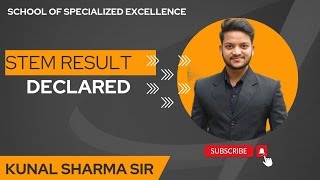 STEM result Declared 2024-25