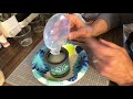 Tutorial How to Glitter Ornaments Using Polycrylic