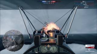 BF1) 1000-998 close game. 75K/1D fighter plane gameplay. screenshot 2