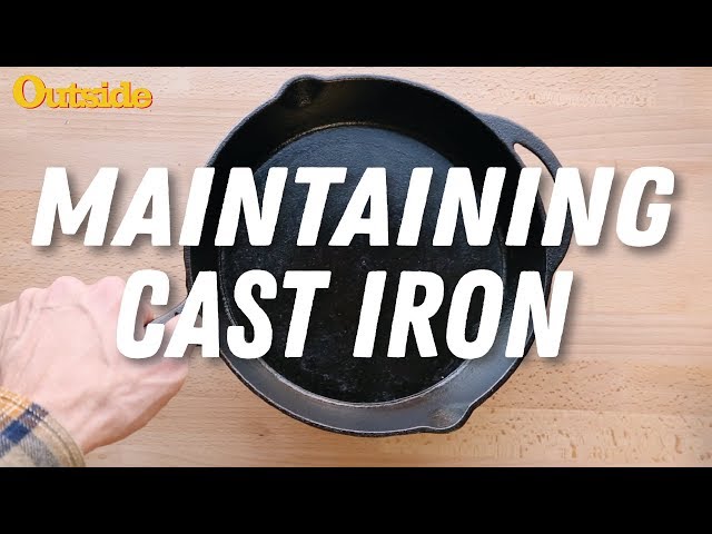 How to Care for Cast Iron — The Tidy People