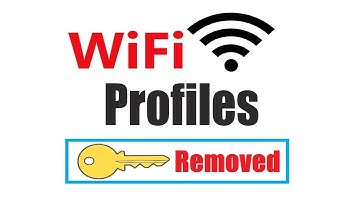 How to delete Wi-Fi profiles using Command Prompt. I Wish I Had Known This Earlier