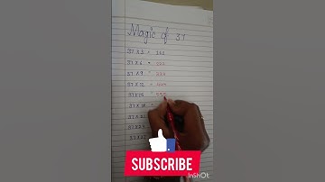 Magic number of 37😱😱🤔|Maths short tricks|#maths #shorts #youtubeshorts