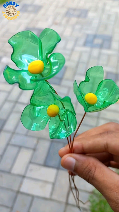 Bunga Botol Plastik DIY Sederhana Membuat Bunga dari Botol Plastik #diy #kerajinan #bungaplastik
