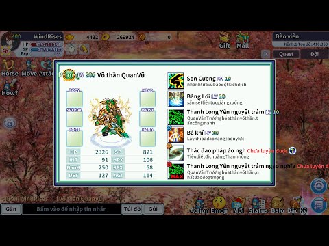 ts online mobile Update 2022 Skill - Võ Thần Quan Vũ | TS Online Mobile