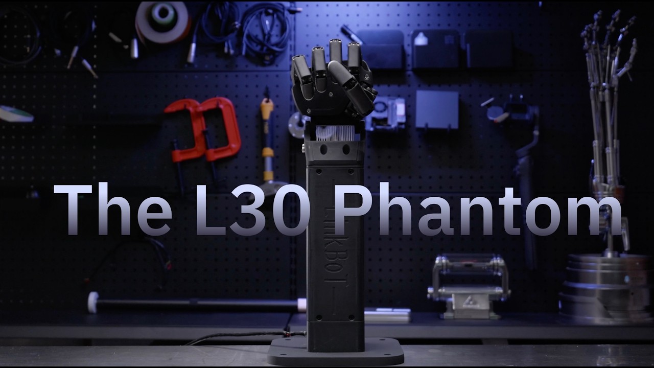 Linker L30 Robotic Hand – High-DOF Dexterous 5-Finger Hand