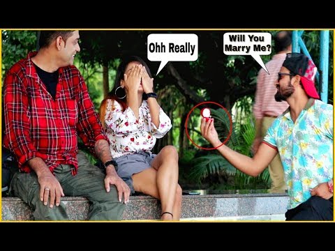 proposing-cute-girl's-prank---ring-pehnado-prank|-pranks-in-india|-by-tci