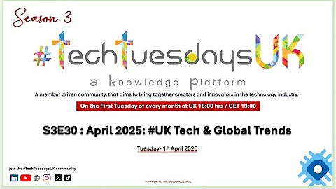 #techtuesdaysuk  01April2025