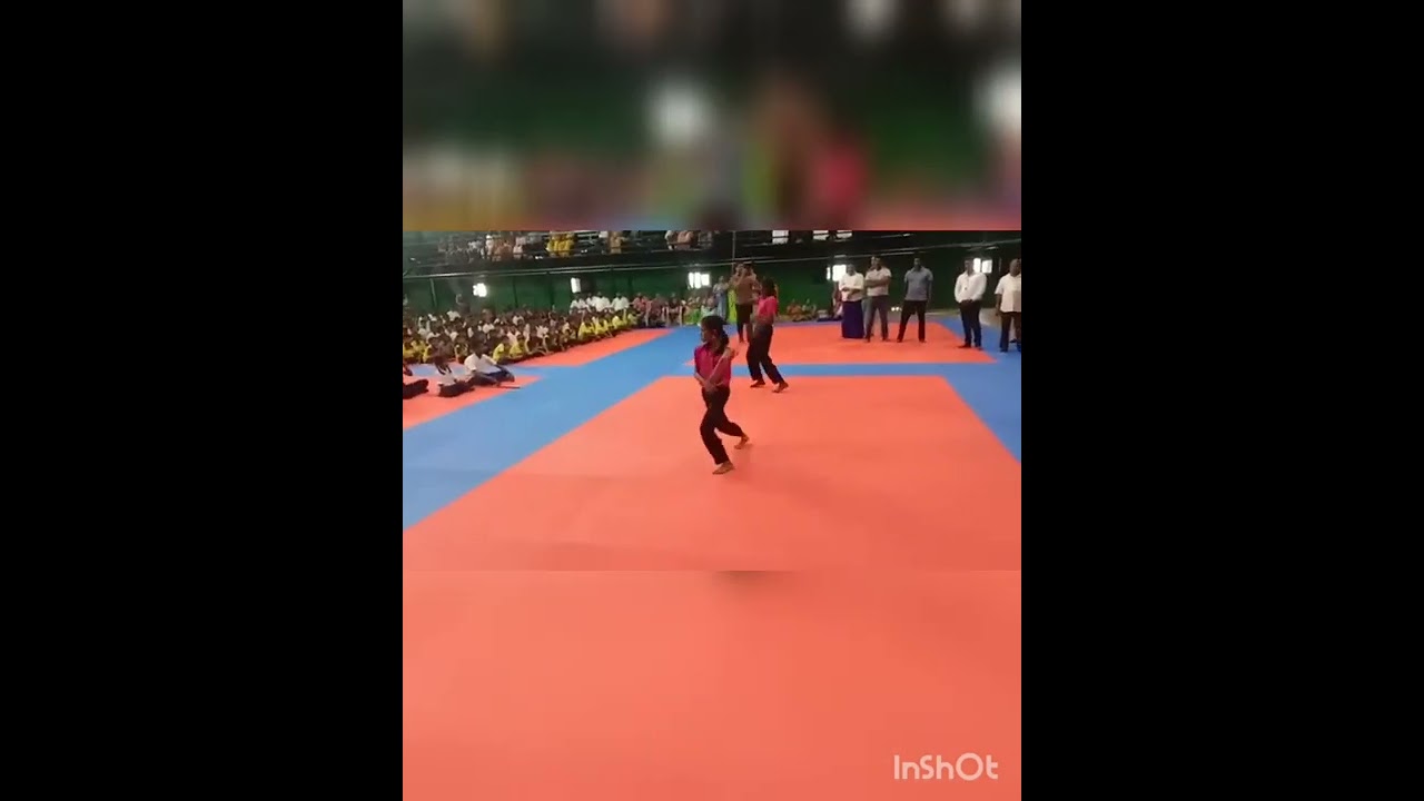 District Level silambam competition