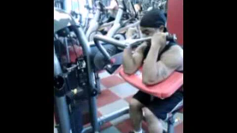 Jermaine Boyd:bicep, tricep and shoulder workout.