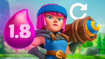 100% WINRATE with 1.8 ELIXIR FIRECRACKER CYCLE DECK! 😱🥇