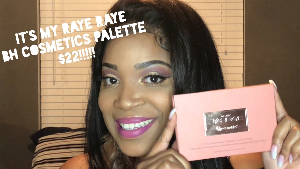 Finally tried the It’s My RayeRaye Bh Cosmetics Palette!!!
