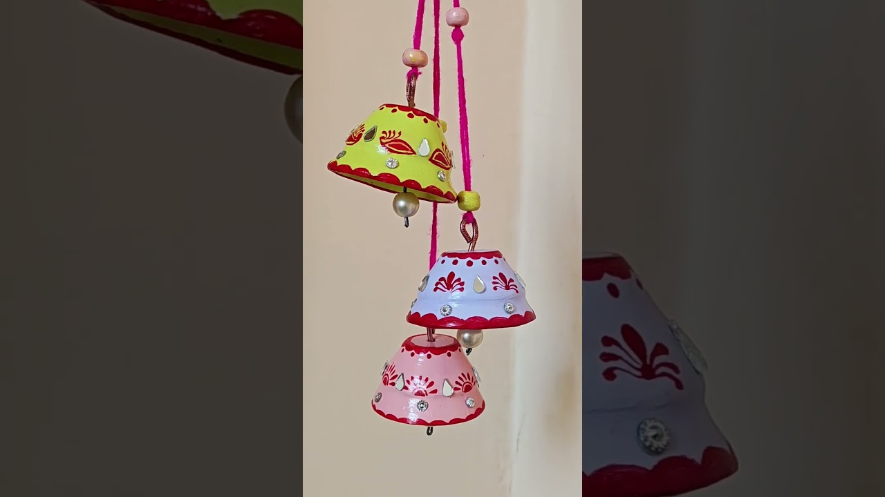 DIY 🔔bell wall hanging 