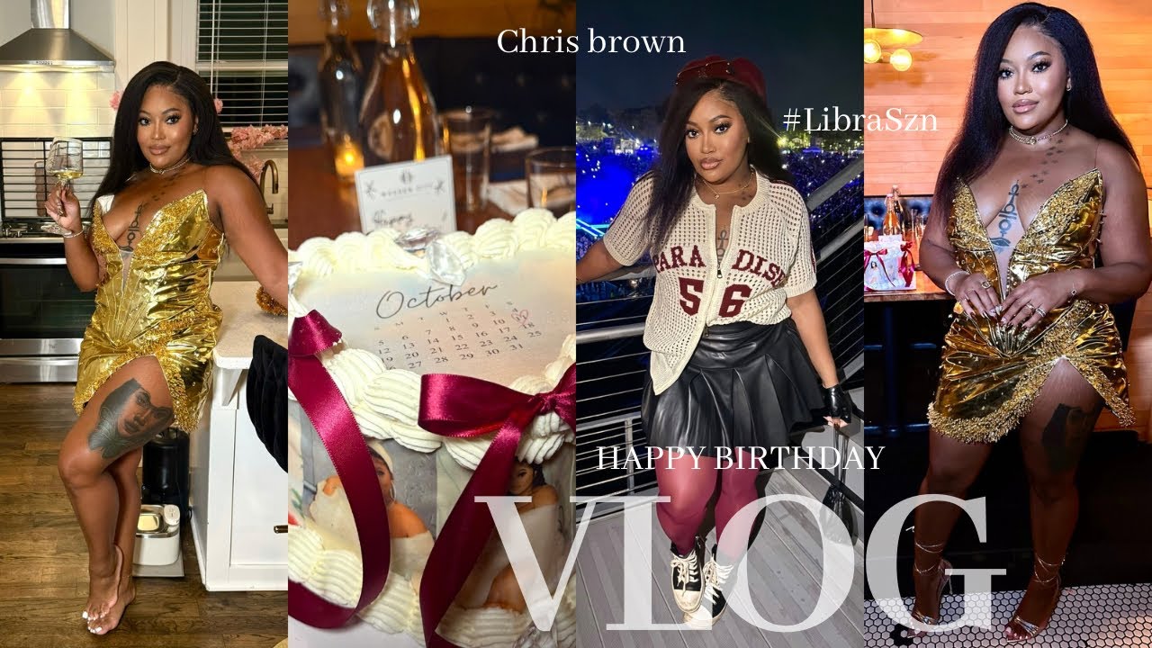 VLOG•TOBER | Happy Birthday LeWonta Lea | Chris Brown • Spa date • OCTOBERS VERY OWN • WE ON TOUR 