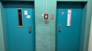 Two 1970 Stahl-Zaiser Elevators at a warehouse, Ludwigsburg-Weststadt