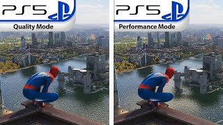 Marvel's Spider-Man 2 | PS5 Quality VS Performance | Graphics Comparison \& Framerate | Tech Review