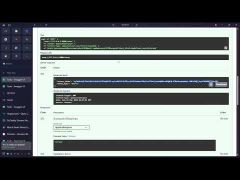 Websocket implementation - fastAPI