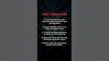 Top 5 Body Language Tips to Boost Confidence and Communication Skills