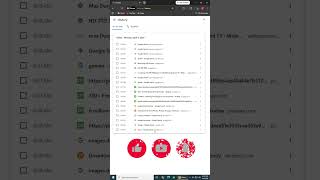 ✅ Chrome History Shortcut 🔥 | Ctrl + H से तुरंत हिस्ट्री खोलो! #shorts  #reels