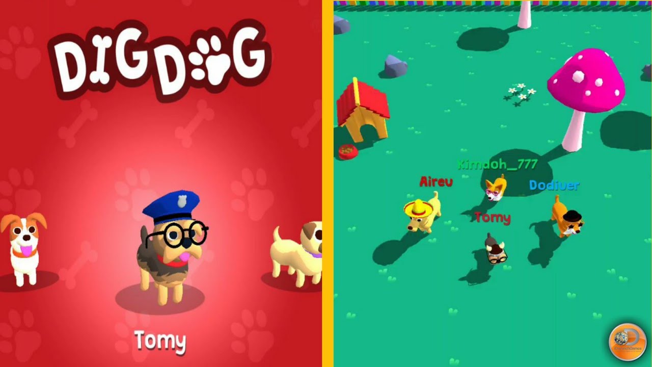 Dig Dog! Gameplay Trailer (Android) YouTube