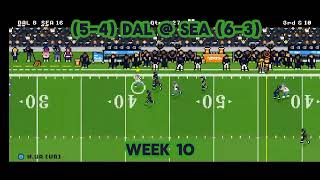 Nfl Season Week 10 5-4 Dal Sea 6-3