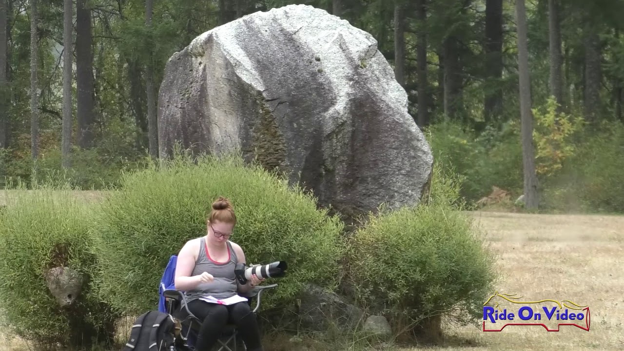 horseshoe bend 102XC Karin Saltzman on Wesson Training Rider Championships Cross Country Aspen Farms Sept. 2019