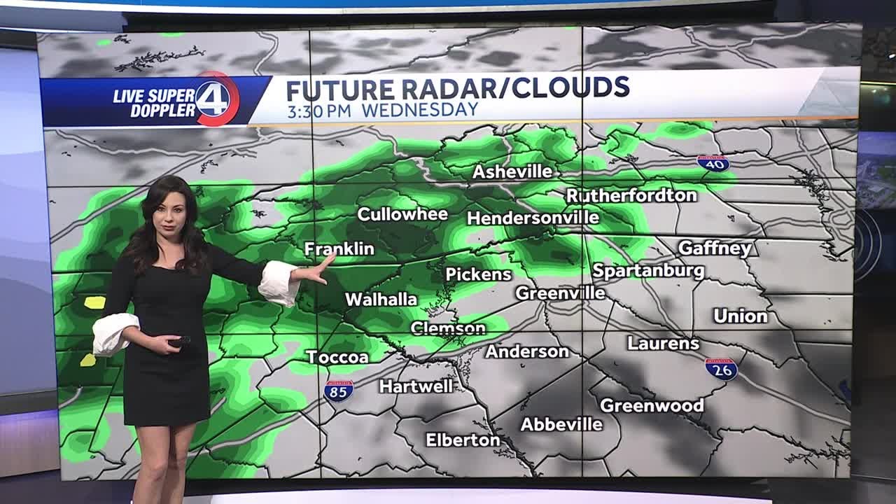 Showers and thunderstorms return by midweek - YouTube
