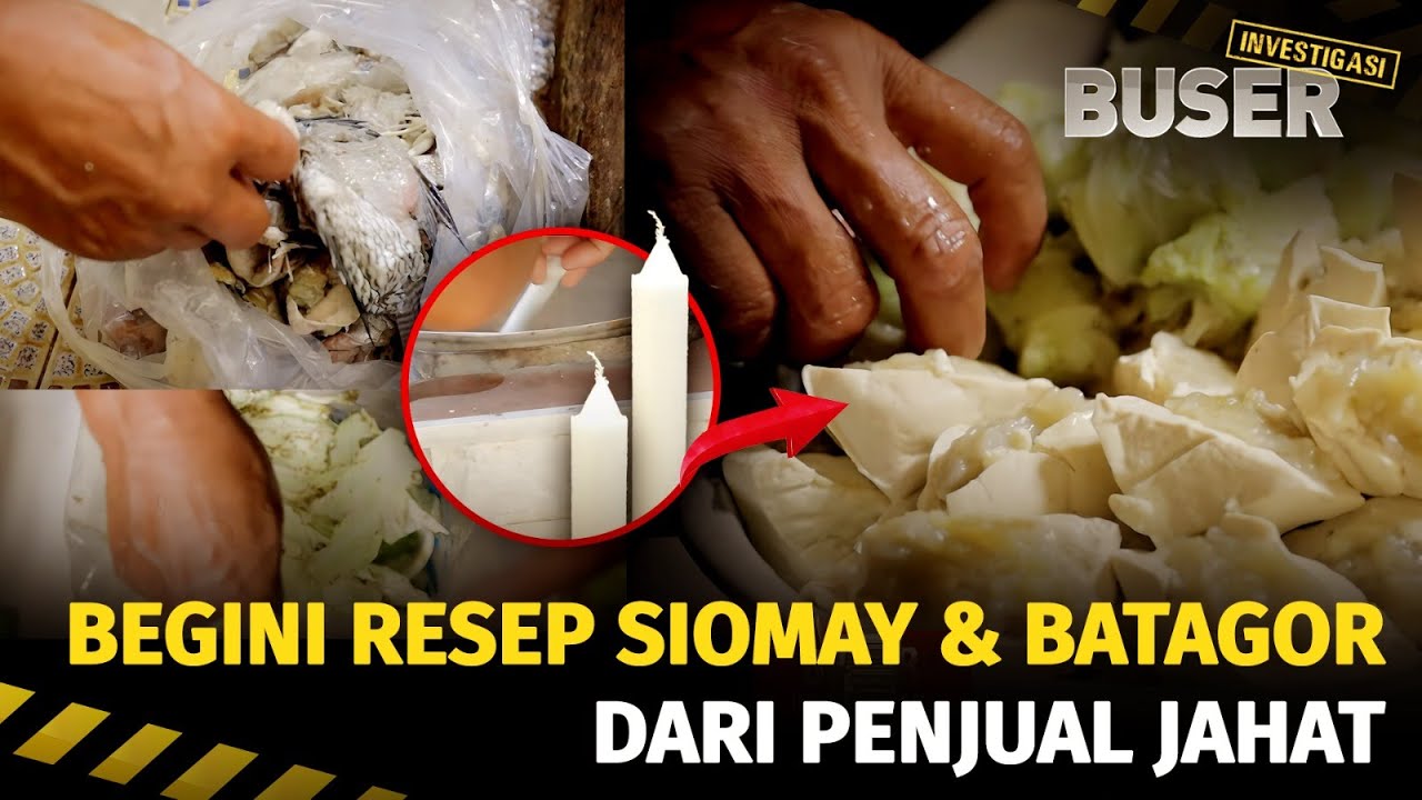 Rahasia Gelap Siomay Batagor Rasa Lilin | Buser Investigasi